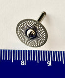 Perforated Diamond Disc – 14mm & 18mm (Mounted on Contra Angle Mandrel)